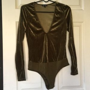 Velvet Body Suit